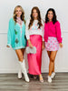 Spruce Trees Relaxed Cardigan (Reg. and Plus)