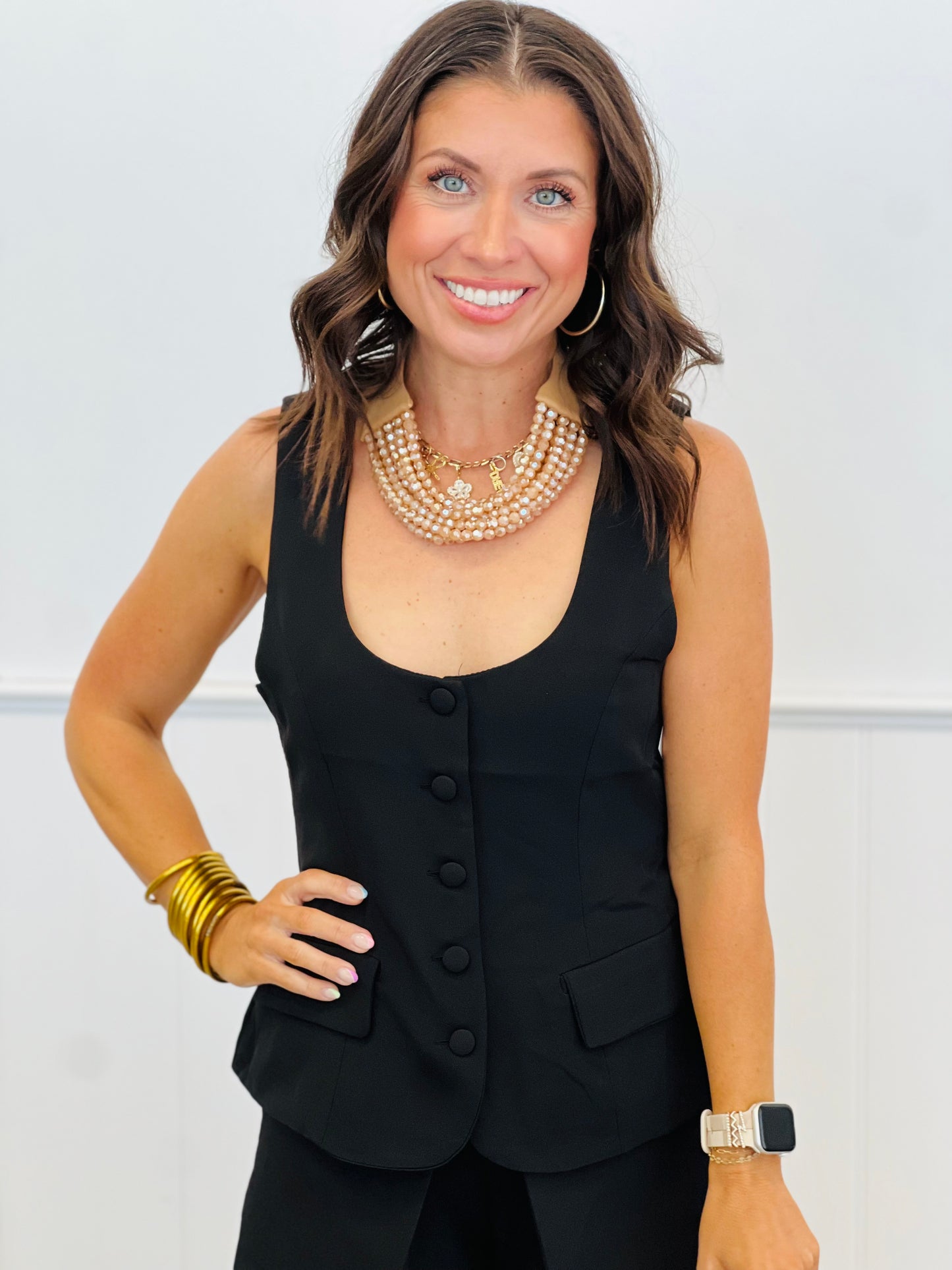 Classy Sleeveless Vest Top (Reg.) -5 Colors