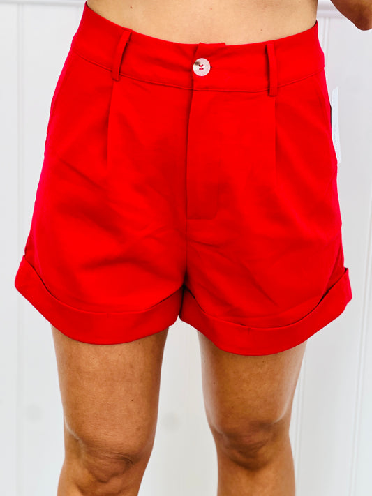 Red Classy Shorts (Reg.)