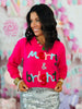Hot Pink Merry & Bright Long Sleeve Top (Reg. and Plus)