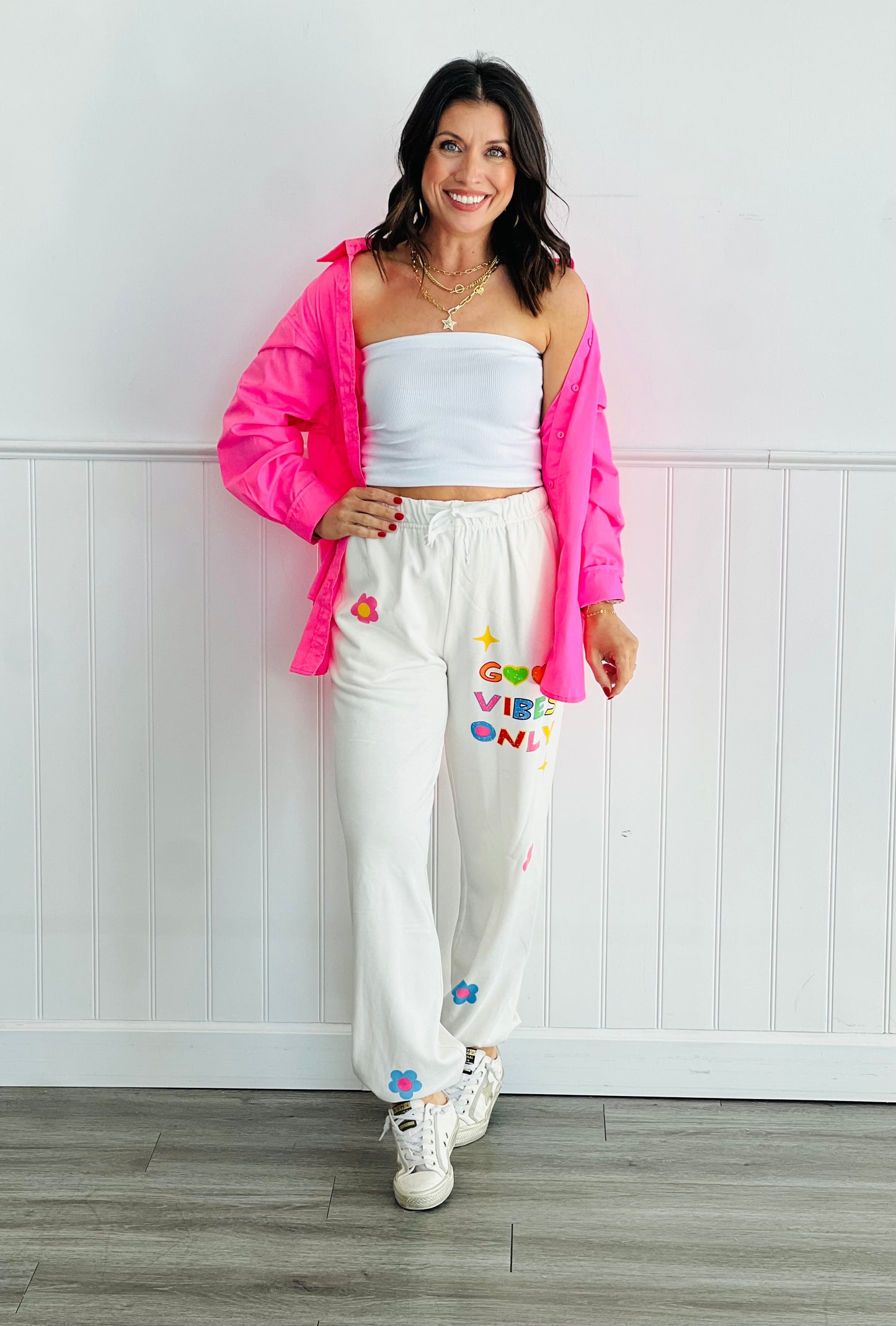 Good Vibes Only Sweatpants (Reg.)