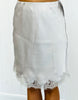 Lace Bottom Mini Slip Skirt (Reg.)-2 Colors