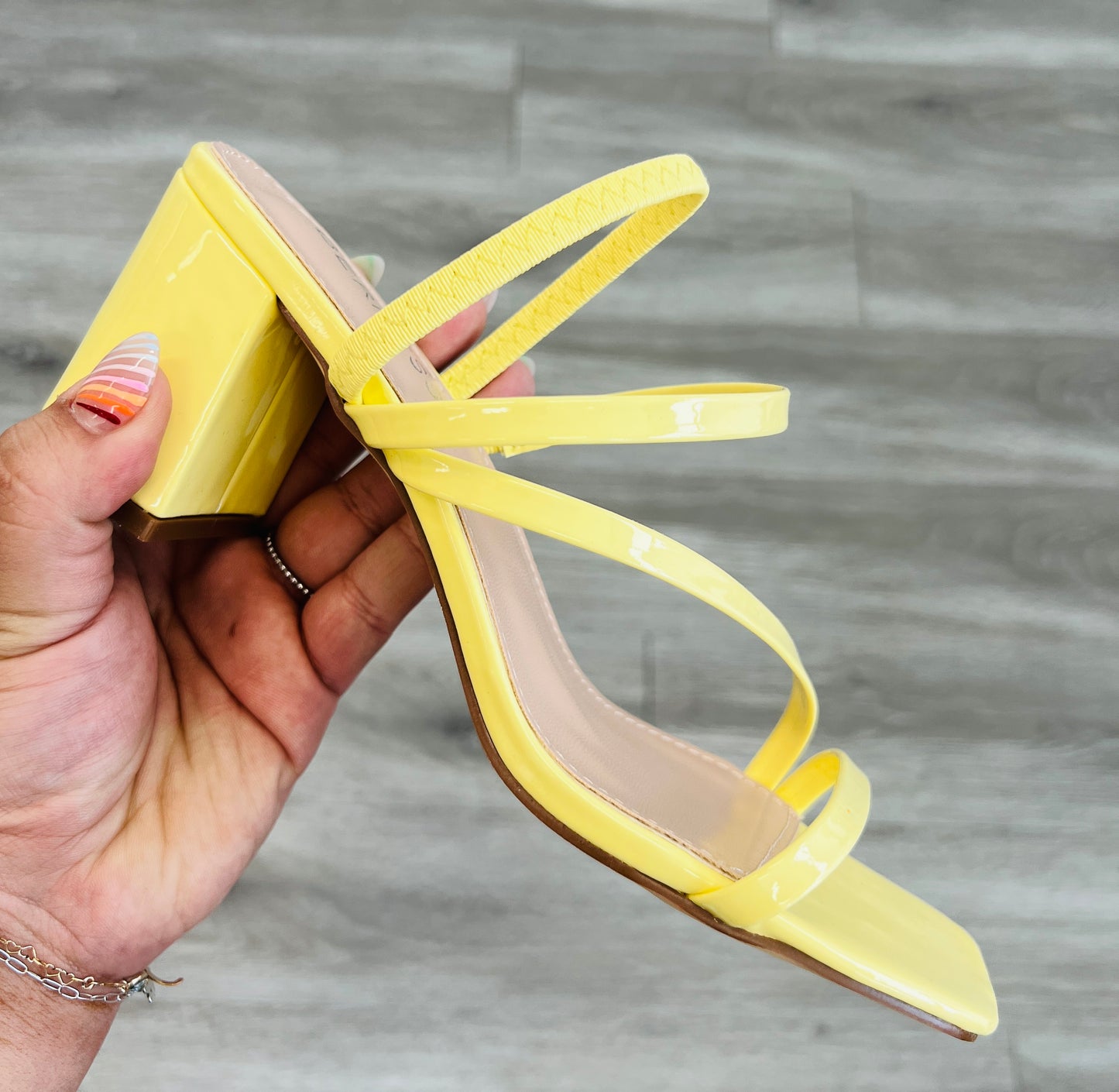 Yellow Sunshine On My Mind Heels