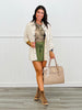 Cream Suede Jacket (Reg.)