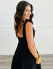 Black Skater Skort Mini Dress (Reg)