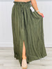 Olive Gypsy Top & Maxi Skirt Set (Reg & Plus)