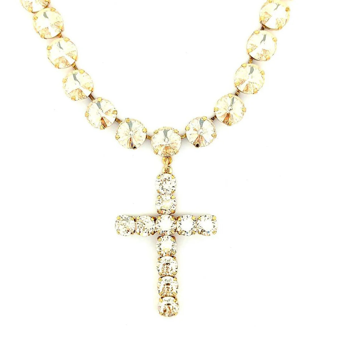 TOVA - Donatella Necklace - Gold Champagne