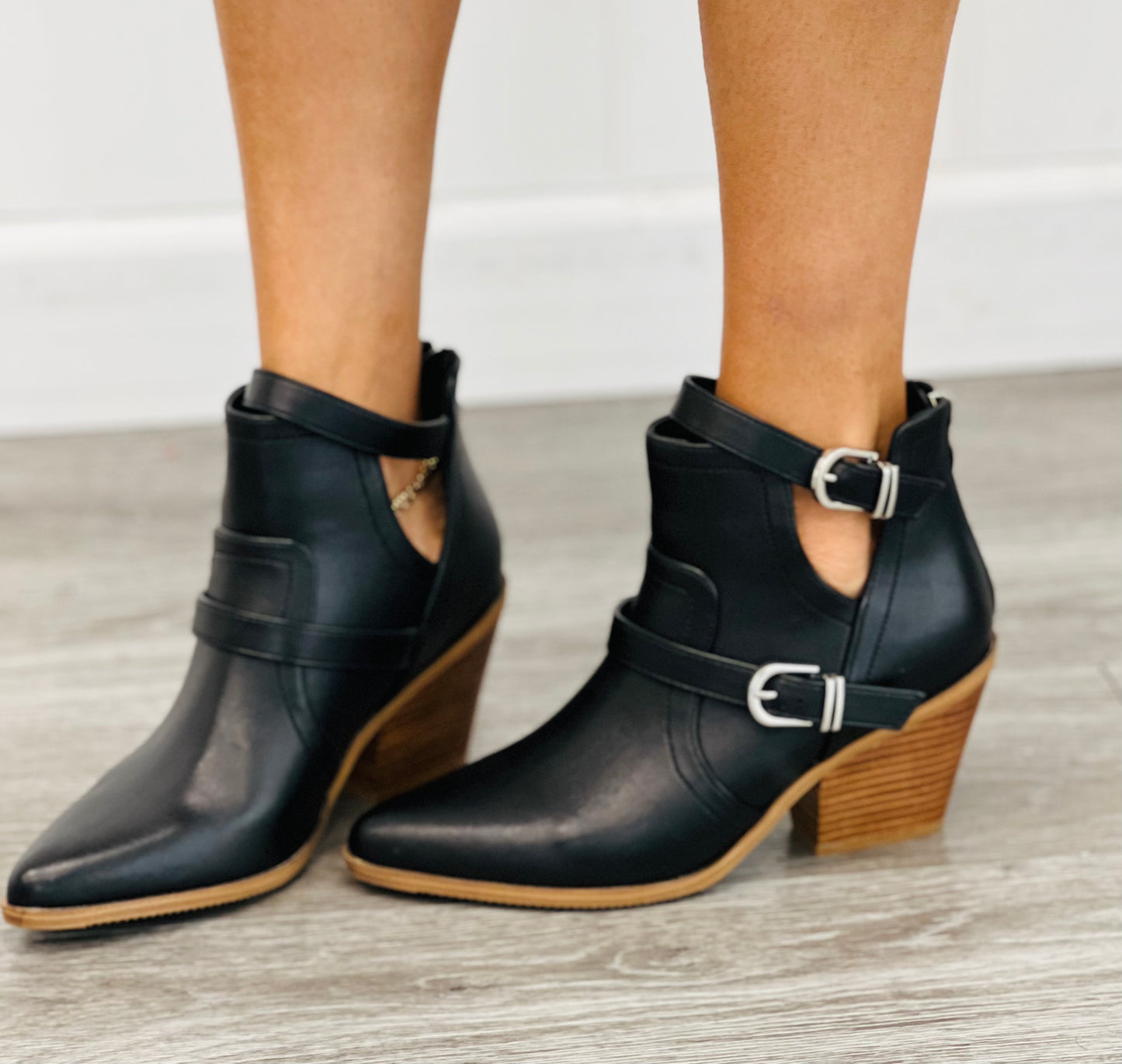 Corkys Girls Night Black Booties