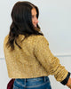 Gold Glam Tweed Cardigan (Reg.)
