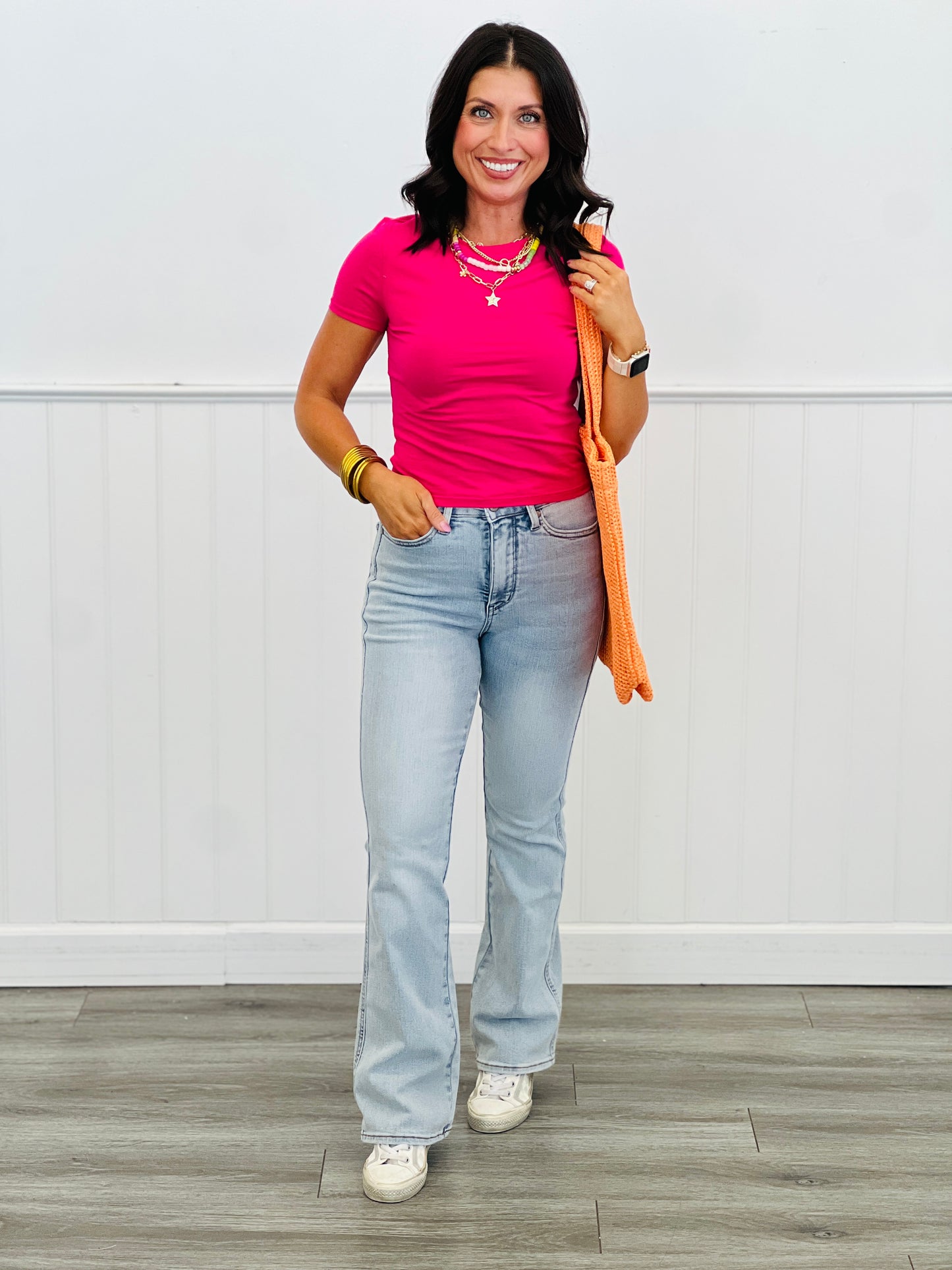 Cotton Jersey Tee Top (Reg.)-7 Colors