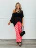 Black Open Knit Batwing Top (Reg. and Plus)