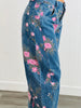Denim Blossom Barrel Pants (Reg.)