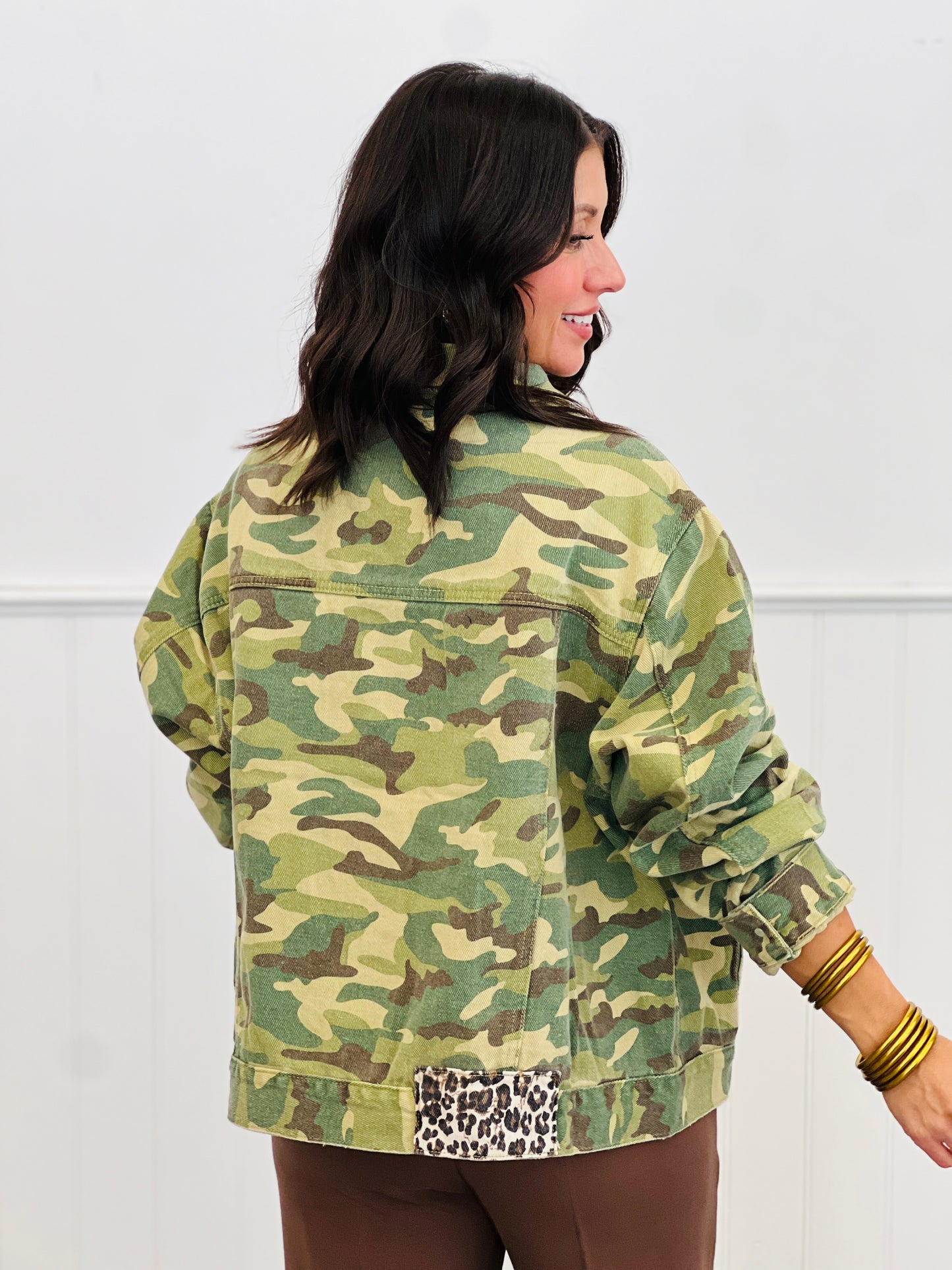 POL Lavish Neon Camo Jacket (Reg.)
