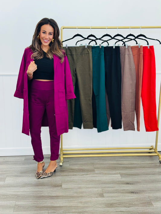 Dear Scarlett Magic 28" Skinny Pants (Reg. and Plus) - 7 Colors