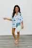 Seashell Lover Button Down Shirt (Reg & Plus)
