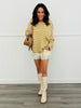 Butter Yellow Satin Lace Detailed Shorts (Reg.)