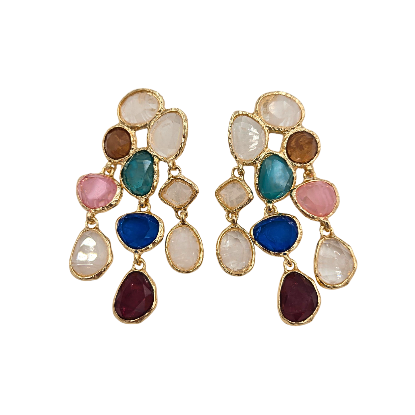 Jennifer Thames - Color Pop Chandelier Earrings