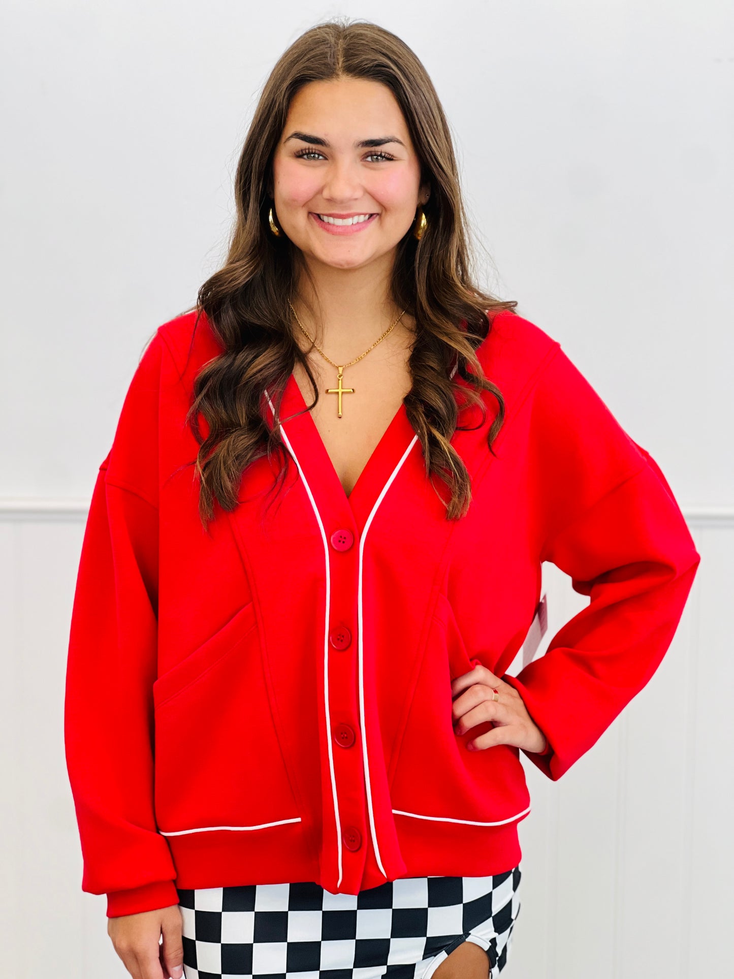 Modal Button Down Cardigan (Reg. & Plus)- 3 Colors