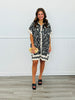 Zebra Print Button-Up Midi Dress (Reg. and Plus)