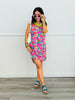Dear Scarlett Floral Sleeveless Mini Dress (Reg. and Plus)