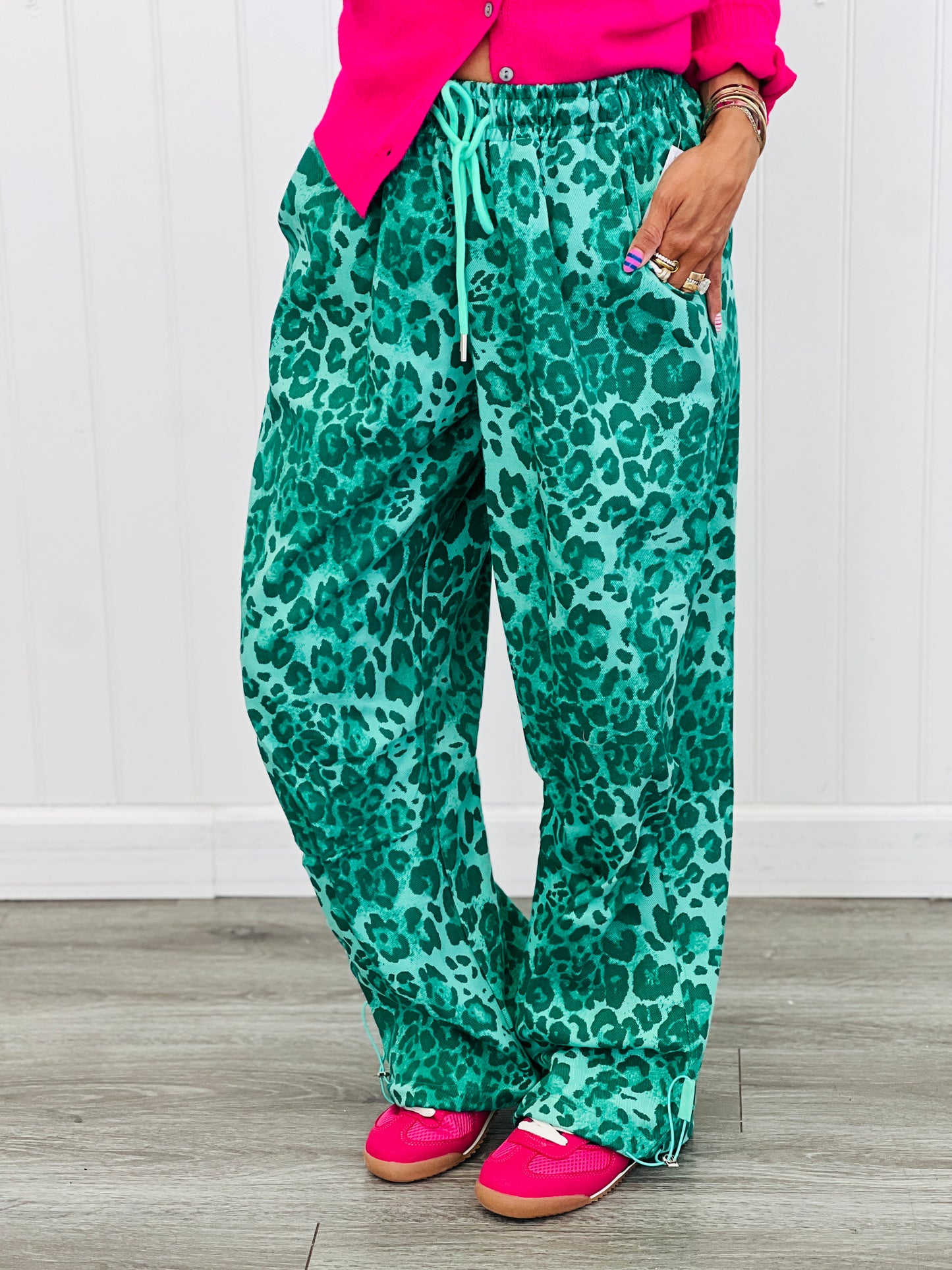 Color Me Leopard Jogger Pants (Reg & Plus)-3 Colors