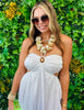 Sea Blue Starfish Halter Neck Maxi Dress (Reg.)