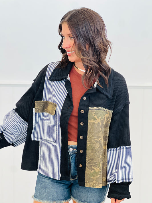 POL Black Stripe & Thermal Jacket (Reg.)