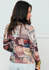 Wild Horse Mesh Long Sleeve Top (Reg. and Plus)