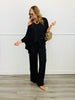 Cape Kimono Luxury Pants Set (Reg)-4 Colors