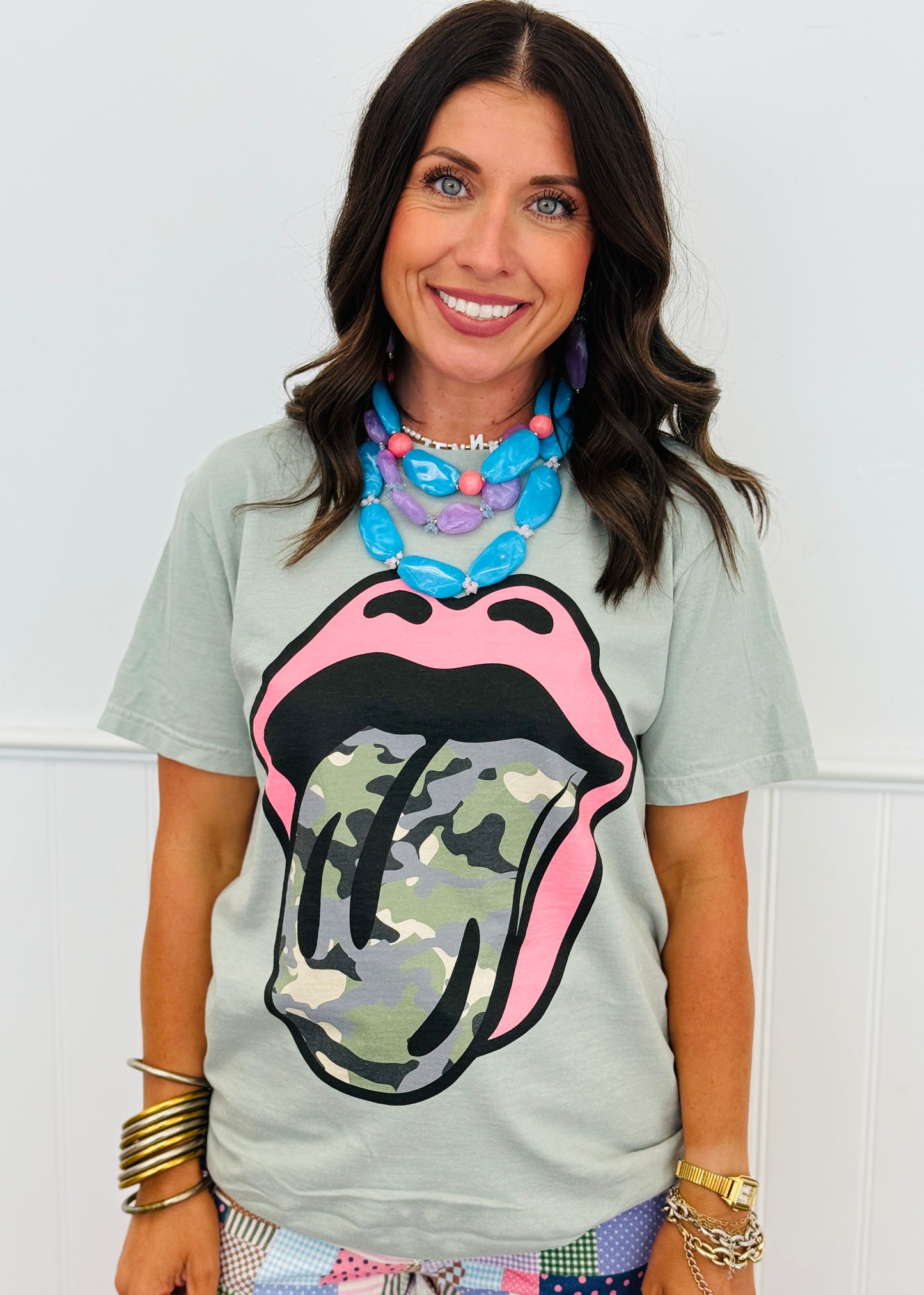 Camo Speak Your Style Tee (Reg. and Plus)