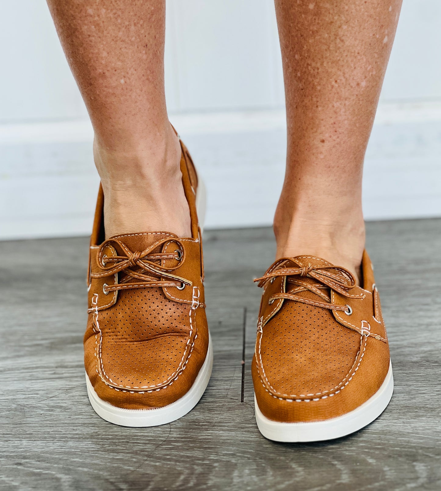 Tan Make Memories Loafers