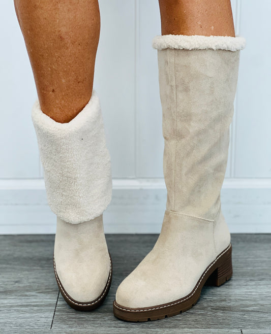 Sand Brrr Babe Sherpa Boot