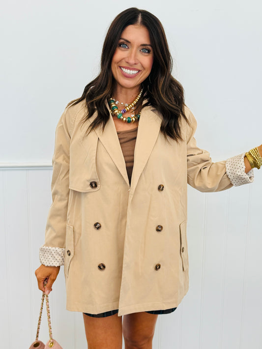 Tan Trench Coat (Reg)