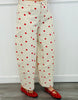 Cream/Red Polka Dot Wide Leg Pants (Reg.)