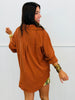 Rust Kathryn Classic Button Down Up (Reg. & Plus)