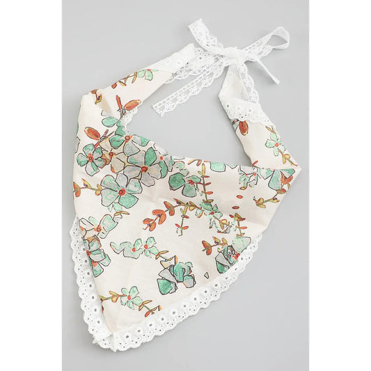 Floral Pattern Hair Bandana