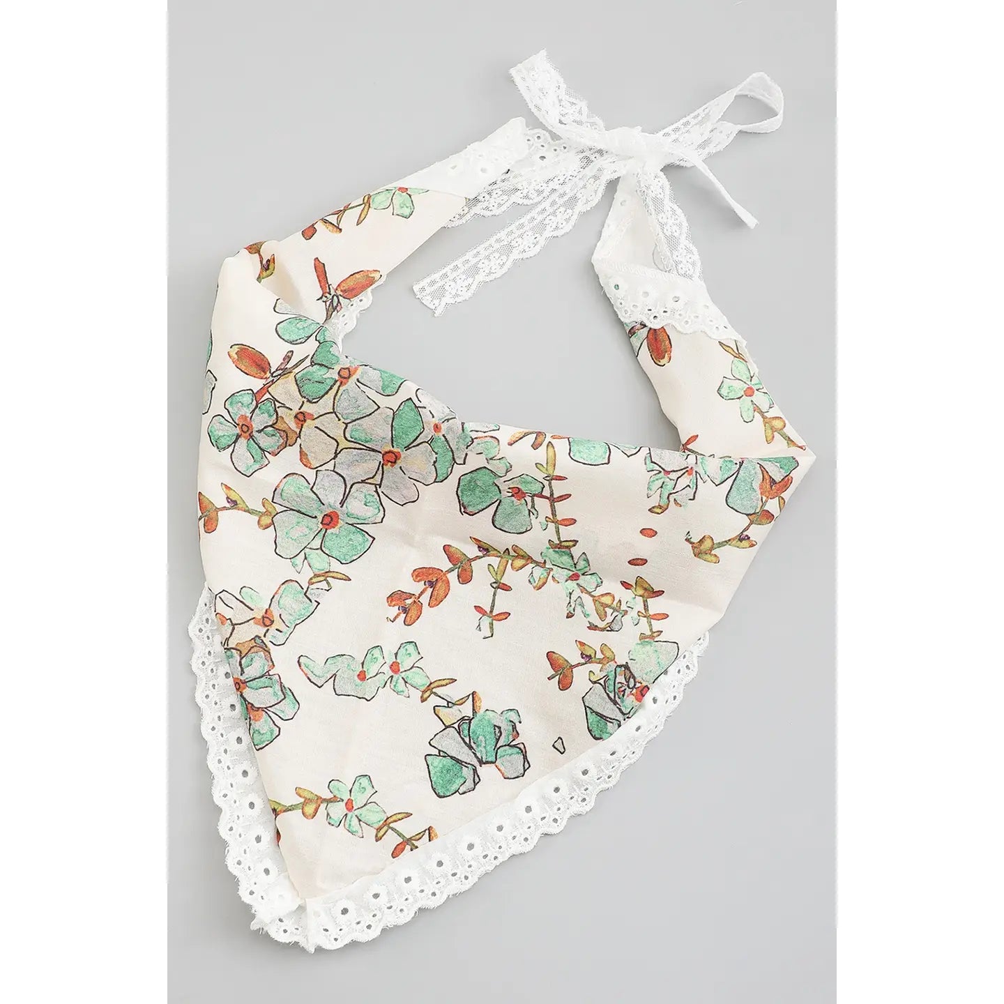 Floral Pattern Hair Bandana