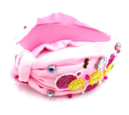 Pink Tennis Headband