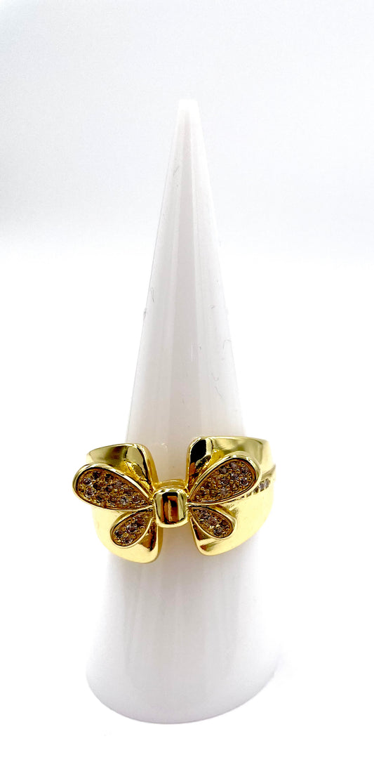 The Blingy Butterfly Ring