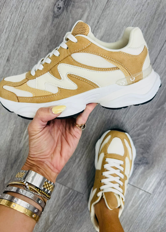 Camel Seal The Deal Sneakers