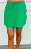 Solid Green Everyday Skort (Reg & Plus)