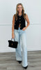 Essential Black 5-Button Vest (Reg.)
