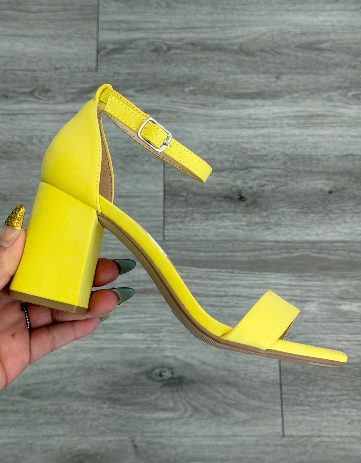 Lime Always Polished Heels