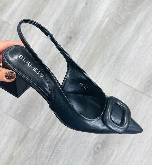 Black That's The Point Heels