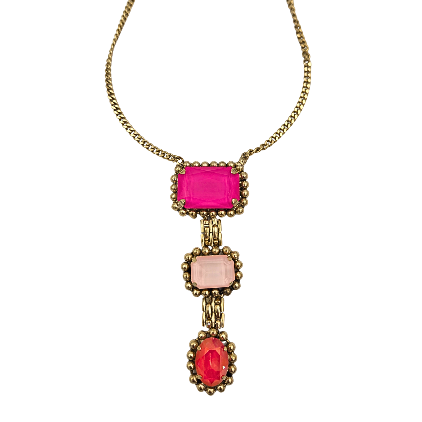 TOVA -The Harper Necklace in Summer Blush