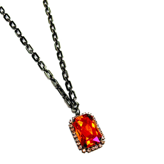 TOVA - Mini Soleil Necklace - Summer Blush