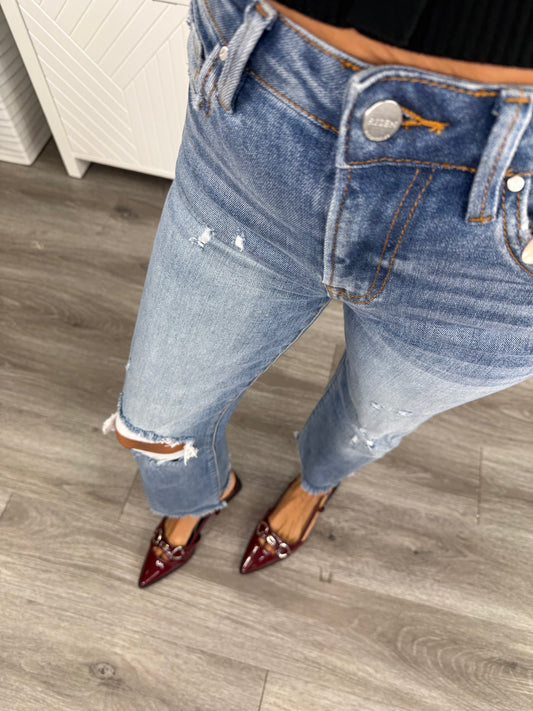 Risen Best Keepin' It Trendy Bootcut Jeans (Reg & Plus)