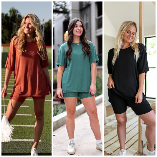 24/7 Ribbed Set- 3 Colors