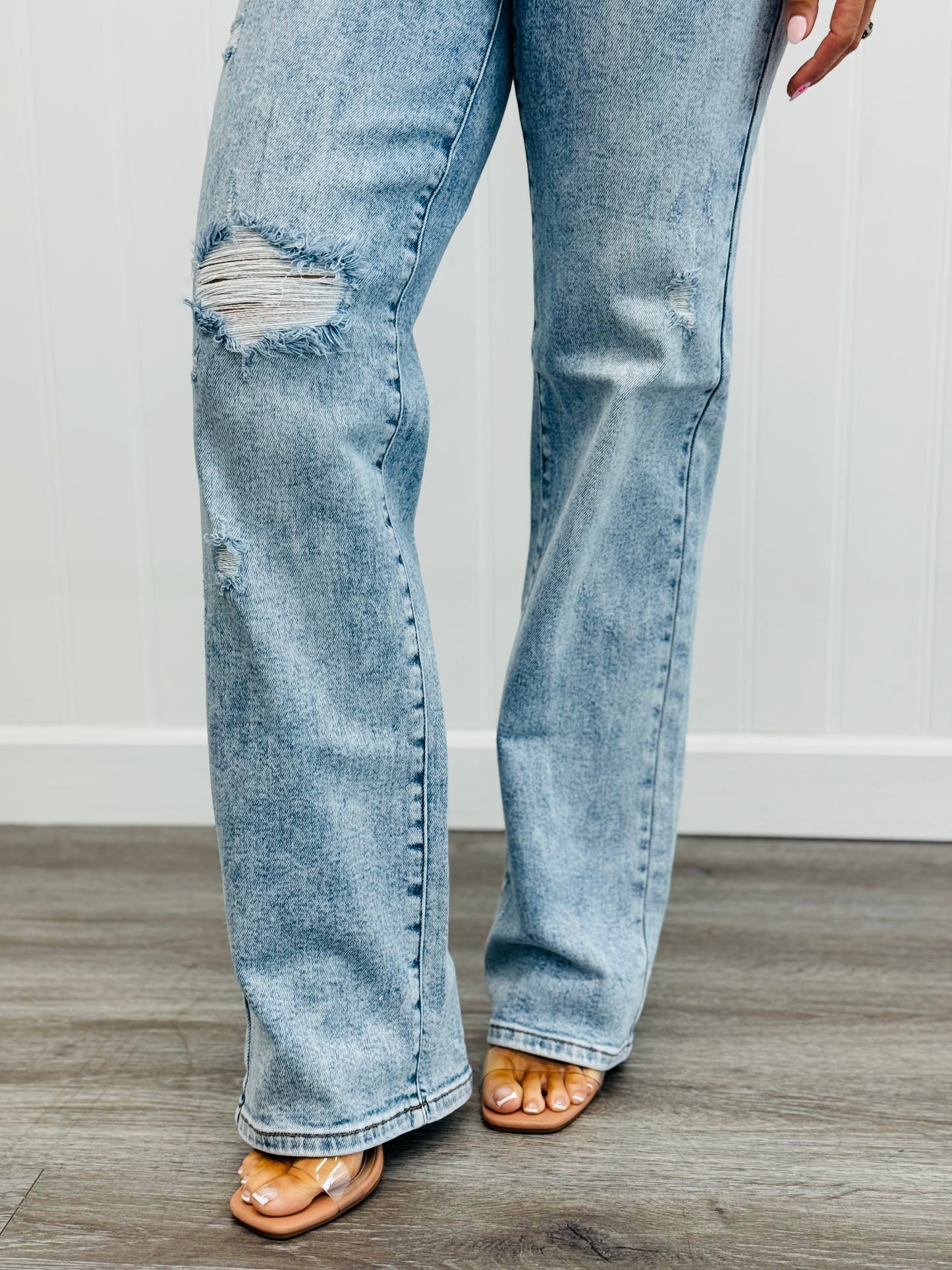Judy Blue Blast From The Past 90's Straight Jeans (Reg. and Plus)