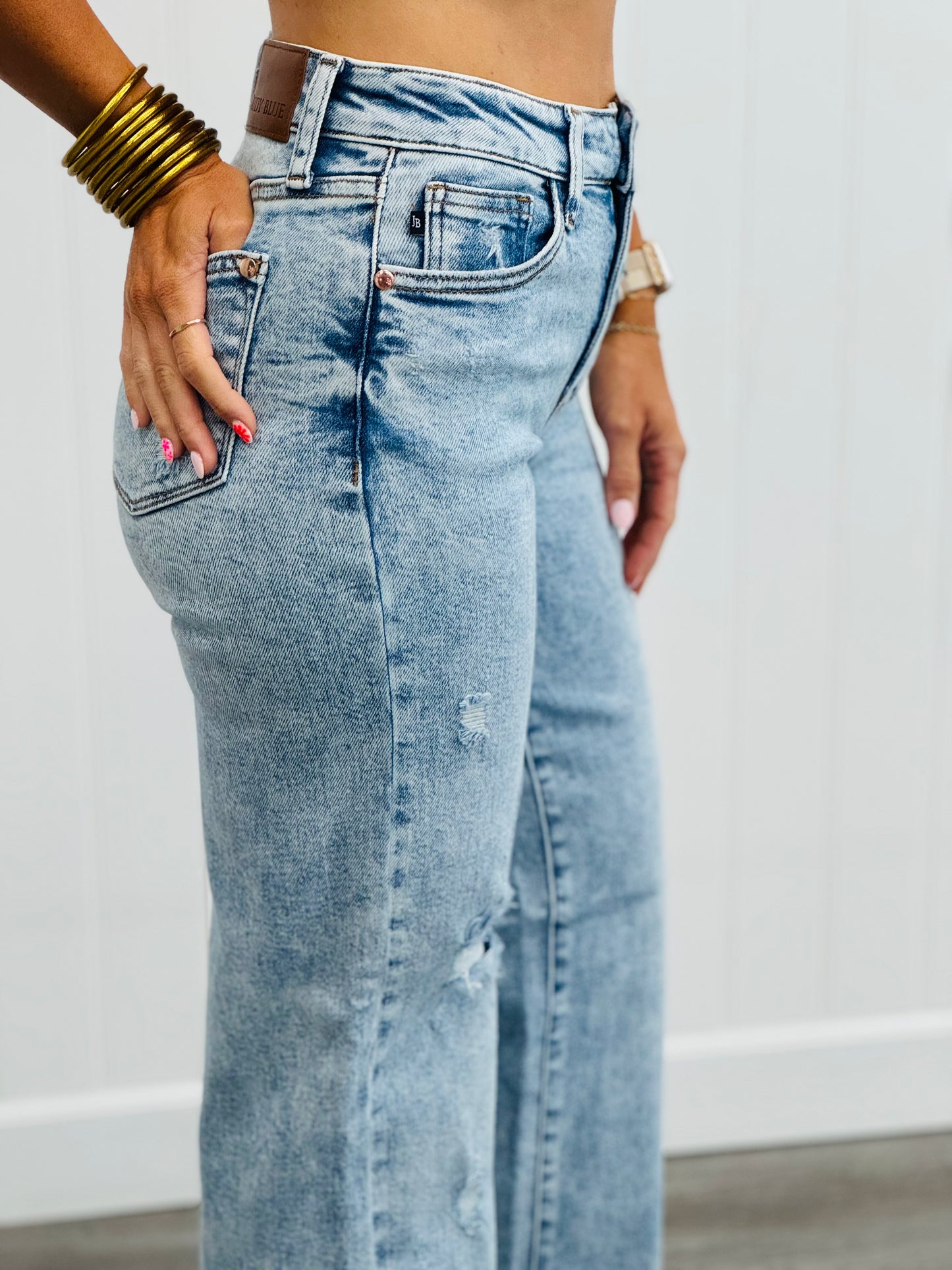 Judy Blue Blast From The Past 90's Straight Jeans (Reg. and Plus)